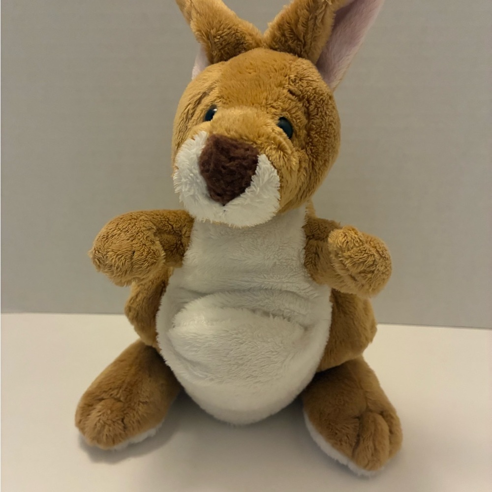 Webkinz Ganz Kangaroo Brown 10” Soft Plush Stuffed Animal Toy No code